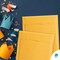 Pack of 25 Yellow Kraft Bubble Mailers 9.5 x 13 Paper Cushion Padded Envelopes 9 1/2 x 13 Shipping Bags with Peel and Seal for Mailing Packing and Packaging Supplies Pouch Bags with Cushioning